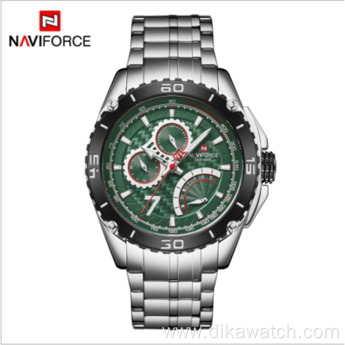 NAVIFORCE 9183 Fashion New Large Dial Men's Watch Luminous Quartz Watch Sports wristwatches